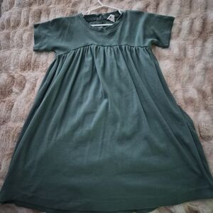 Kate Quinn Green Casual Kids Dress